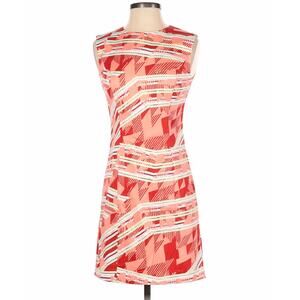 French Connection Casablanca Cotton Sunrise Printed Dress 2 NEW